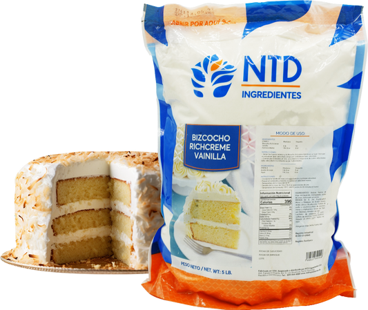 Bizcocho richcreme vainilla